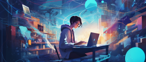 student managing references