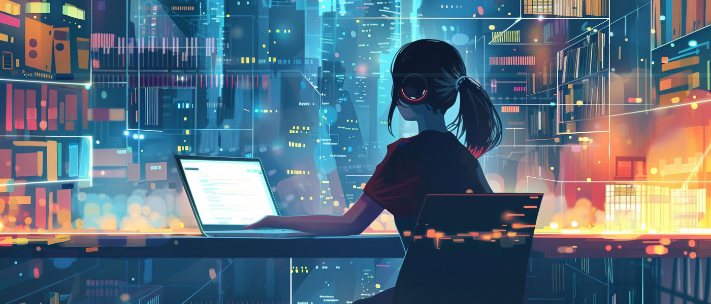 student using ai tools to improve academic work