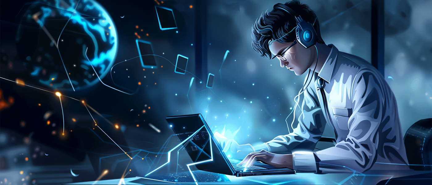 studnt using ai to prepare for exams