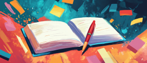pen and notebook